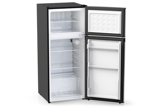 TCL 4.5 Cu.Ft Single Door Mini Refrigerator Silver - TRM45S4AV