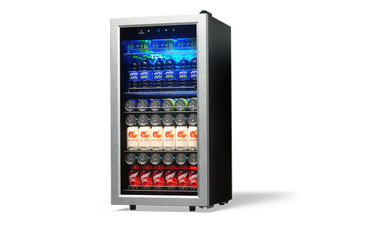 TCL 121 Cans Beverage Cooler - TRV121FAS
