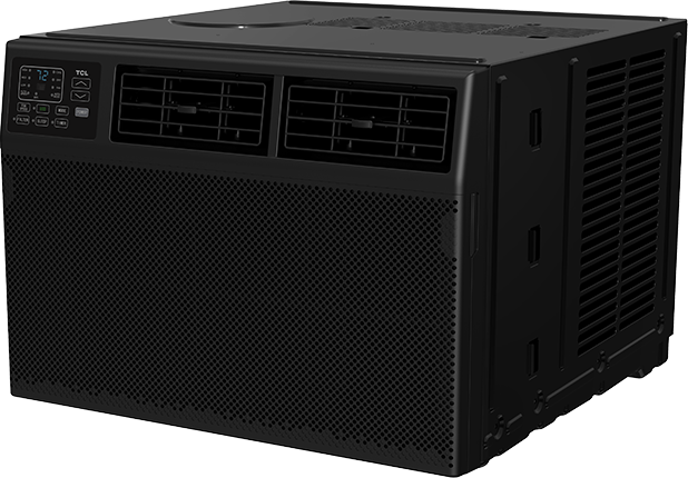 TCL 8,000 BTU Smart Window Air Conditioner, Black - W8W9E2-B3