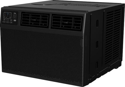 TCL 8,000 BTU Smart Window Air Conditioner, Black - W8W9E2-B3C