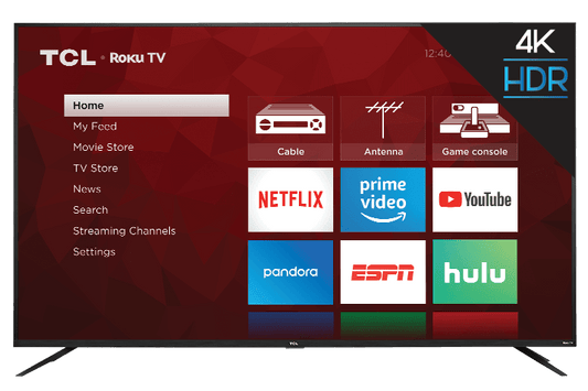 TCL 75" Class 4-Series 4K UHD HDR Roku Smart TV - 75S425