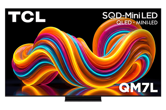 TCL 75" QM7L Series SQD-Mini LED 4K UHD HDR Smart TV with Google TV – 75QM7L