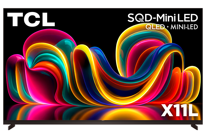 TCL 85" X11L Series 4K UHD HDR SQD-Mini LED Smart TV with Google TV – 85X11L