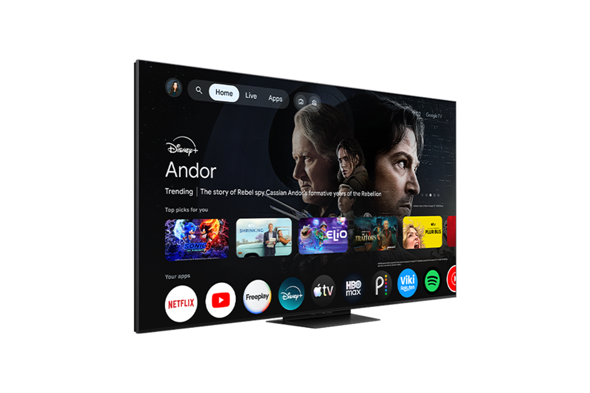 TCL 85" A400U Designer Series QD-Mini LED Smart TV with Google TV - 85A400U