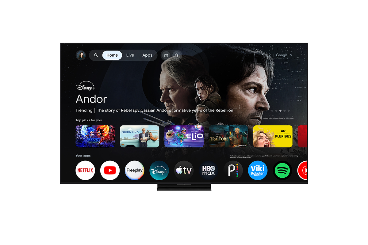 TCL 85" A400U Designer Series QD-Mini LED Smart TV with Google TV - 85A400U