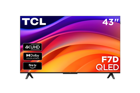 TCL 85" F7D Class 4K UHD HDR QLED Smart TV with Fire TV - 85F7D