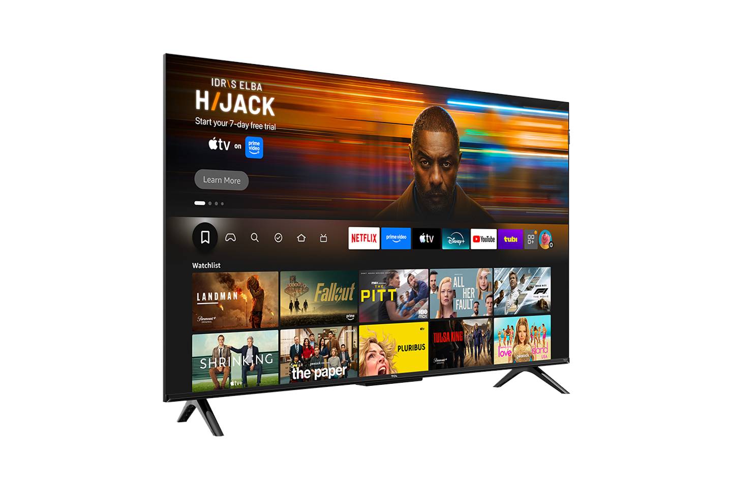 TCL 43" F7D Class 4K UHD HDR QLED Smart TV with Fire TV - 43F7D