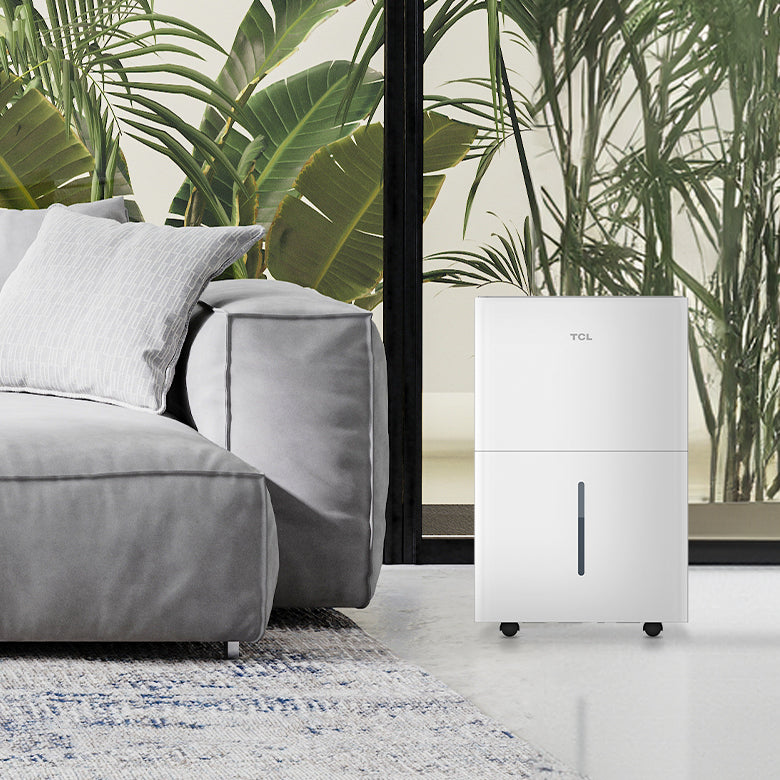 TCL 50 Pint Smart Dehumidifier with Pump - H50D46W | TCL USA – TCL