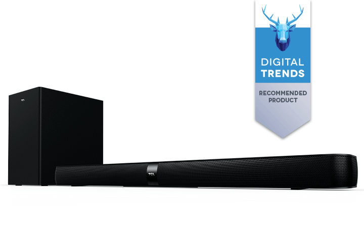 TCL Alto 7+ 2.1 Channel Home Theater Sound Bar with wireless subwoofer - TS7010