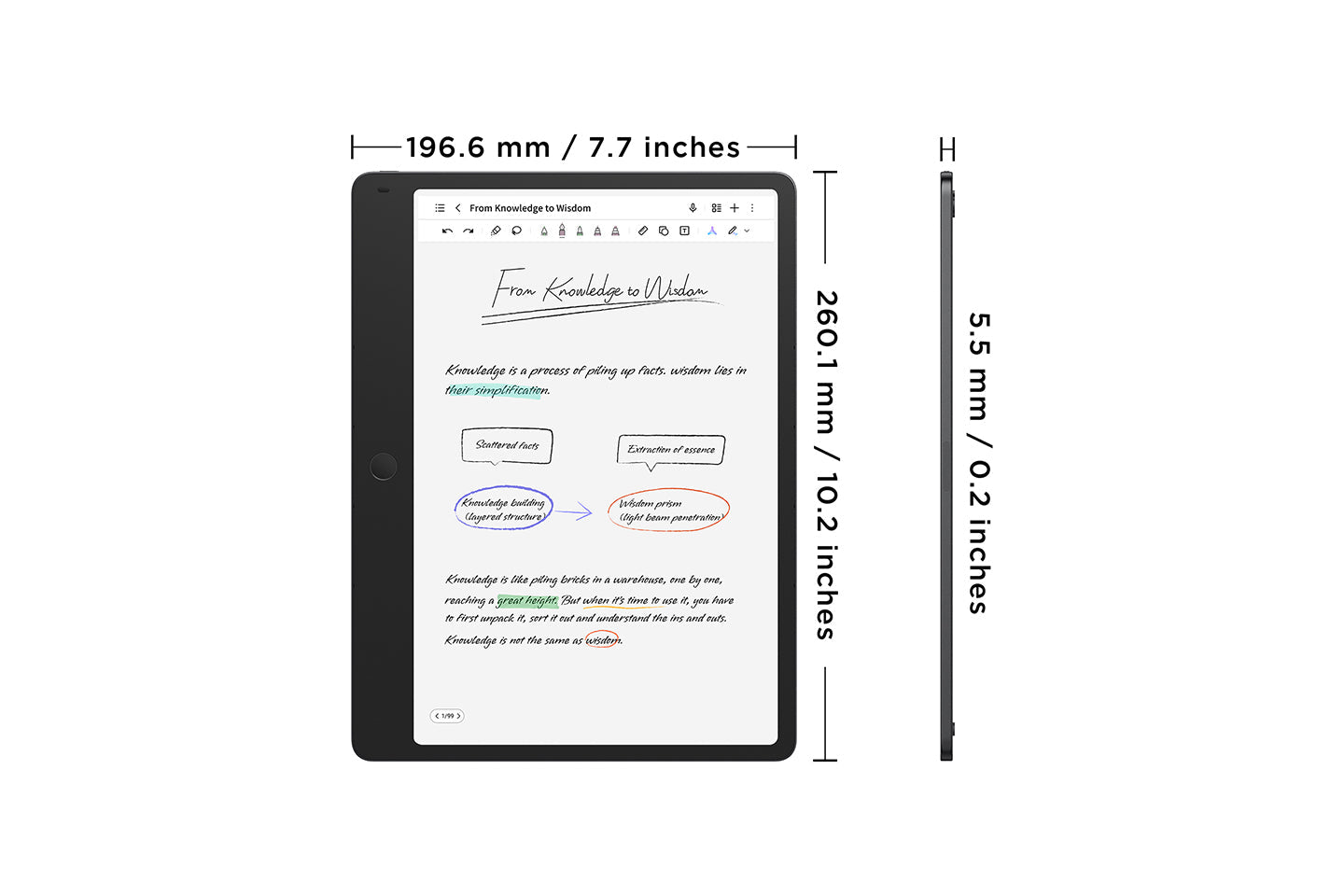 TCL A1 Note