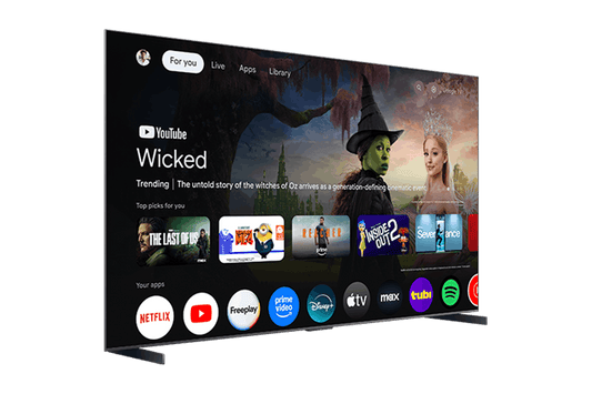 TCL 98" QM8L Series SQD-Mini LED 4K UHD HDR Smart TV with Google TV – 98QM8L