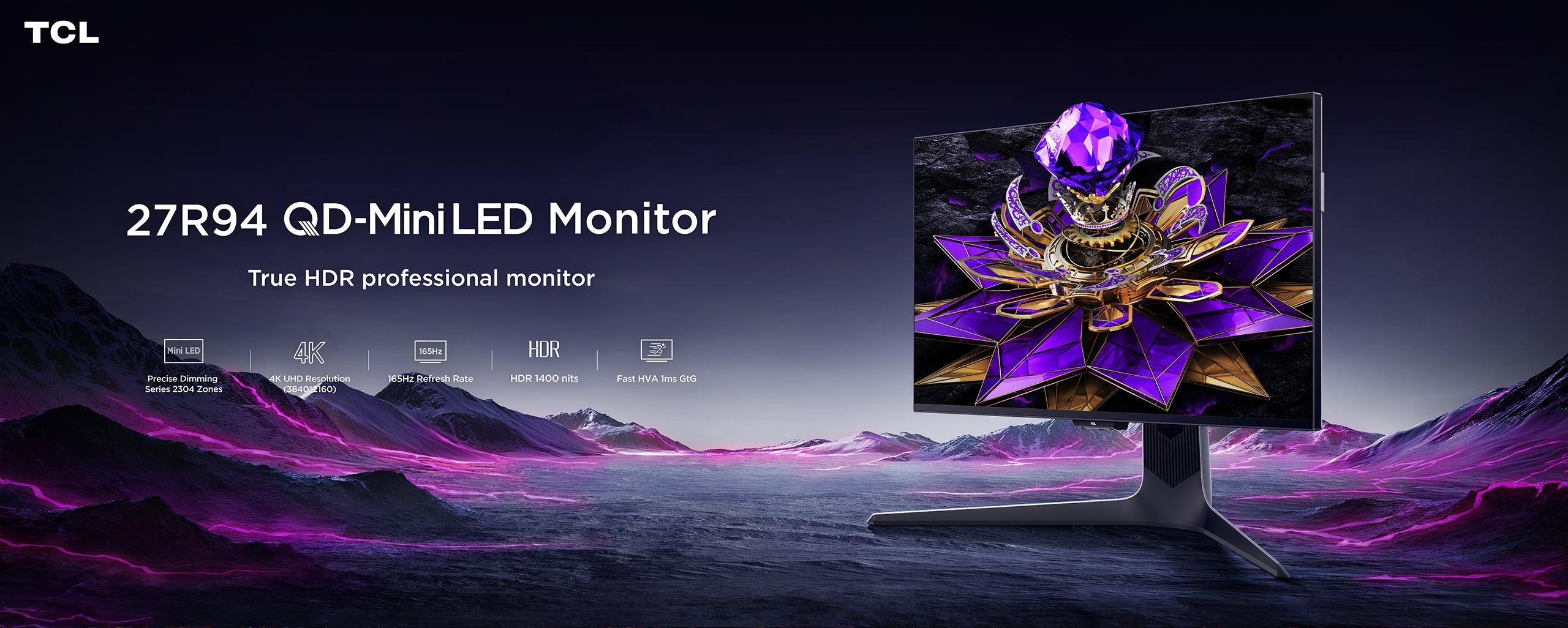TCL 27R94 QD-Mini LED Monitor | TCL USA – TCL Canada EN