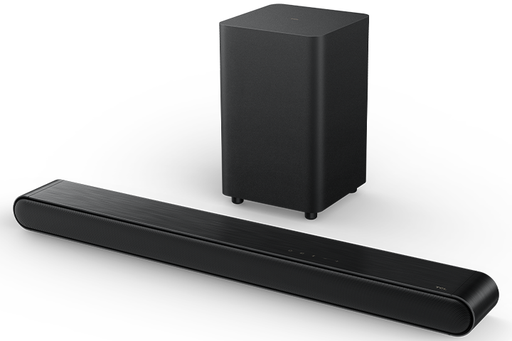 TCL S Class 3.1 Channel Sound Bar with DTS Virtual:X, Built-in Center Channel Speaker and Wireless Subwoofer - S4310-CA