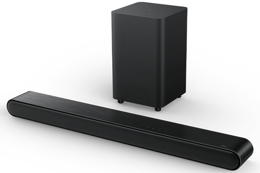 TCL S Class 3.1 Channel Sound Bar with DTS Virtual:X, Built-in Center Channel Speaker and Wireless Subwoofer - S4310-CA