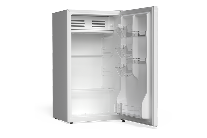 TCL 3.1 Cu.Ft Single Door Mini Refrigerator Silver - TRM31S4AV