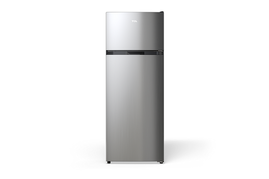 TCL 7.3 Cu.Ft. Two Door Refrigerator Stainless- TRT07T4AL