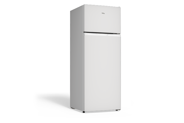 TCL 7.3 Cu.Ft. Two Door Refrigerator White - TRT07T4AW
