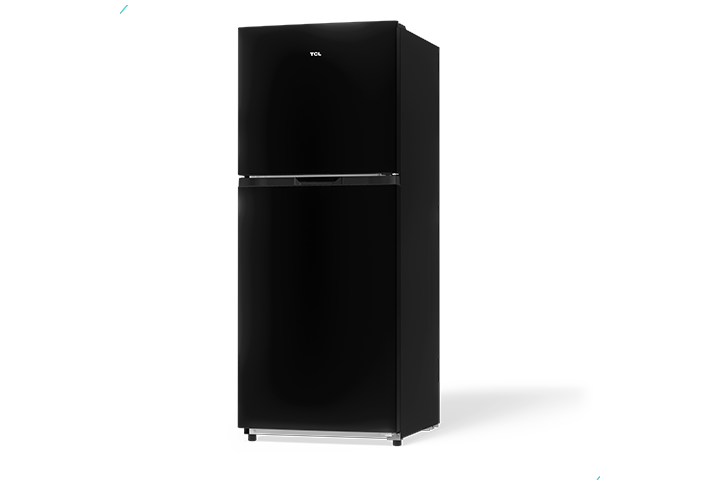 TCL 10.1 Cu.Ft. Two Door Refrigerator Black- TRT10T4AB